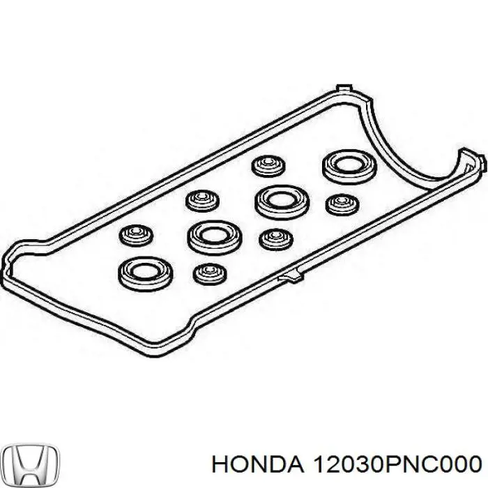 Прокладка клапанной крышки двигателя, комплект на Honda Accord VII 