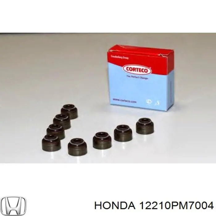 Сальник клапана (маслосъёмный) выпускного Honda 12210PM7004