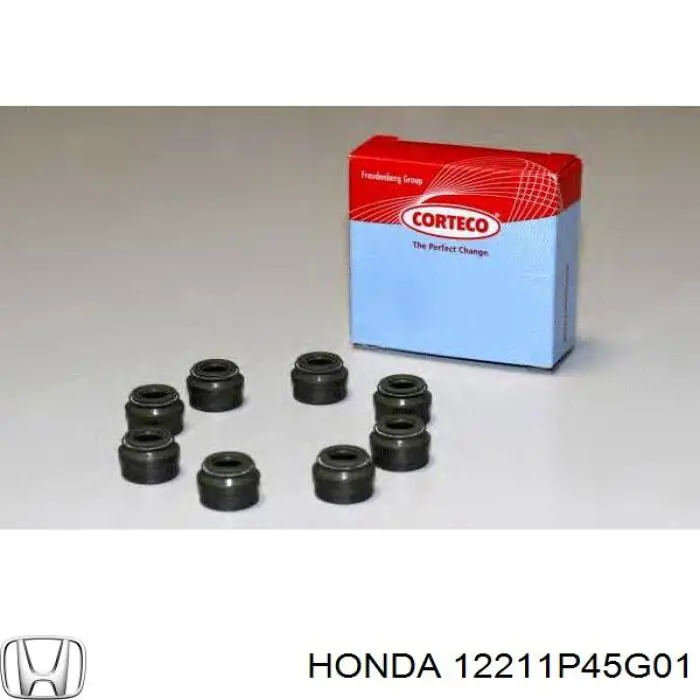Сальник клапана (маслосъёмный) выпускного на Honda Civic VII 