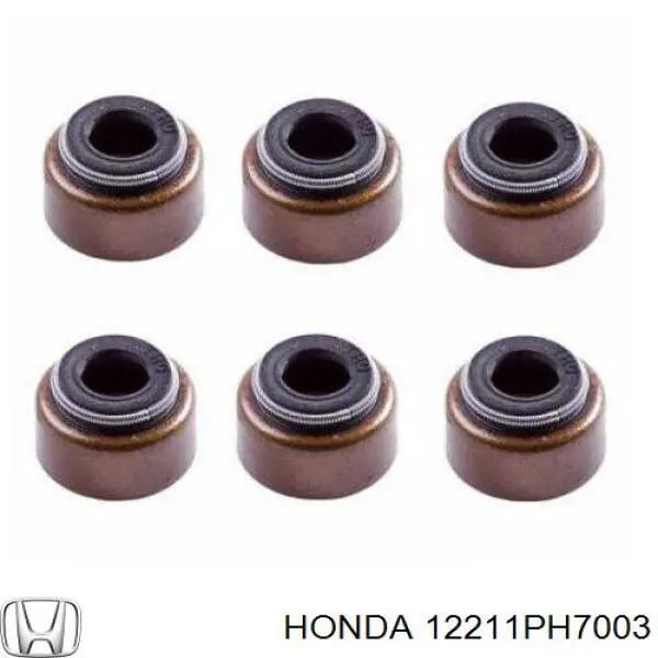 Сальник клапана (маслосъёмный) выпускного Honda 12211PH7003