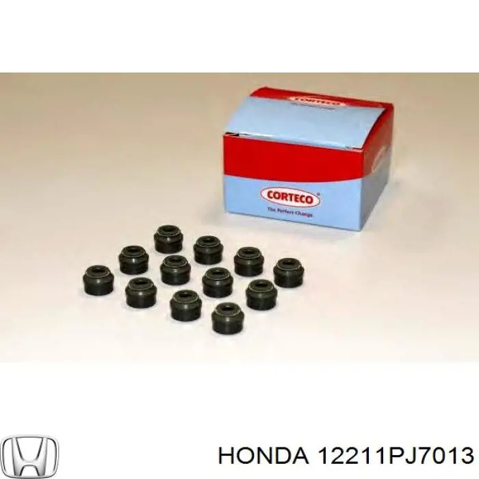 Сальник клапана (маслосъёмный) выпускного Honda 12211PJ7013 цена, от 0.93 USD