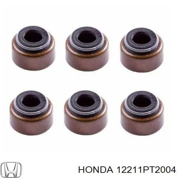 Сальник клапана (маслосъёмный) выпускного Honda 12211PT2004