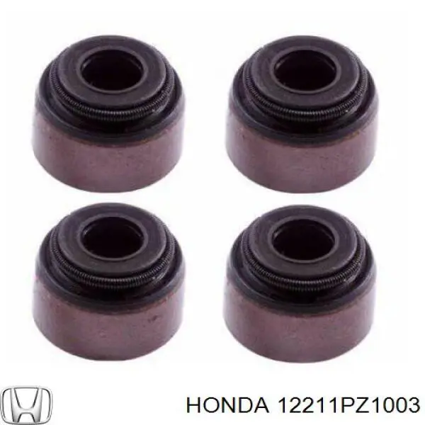 Anillo de junta, vástago de válvula de escape 12211PZ1003 Honda/Acura