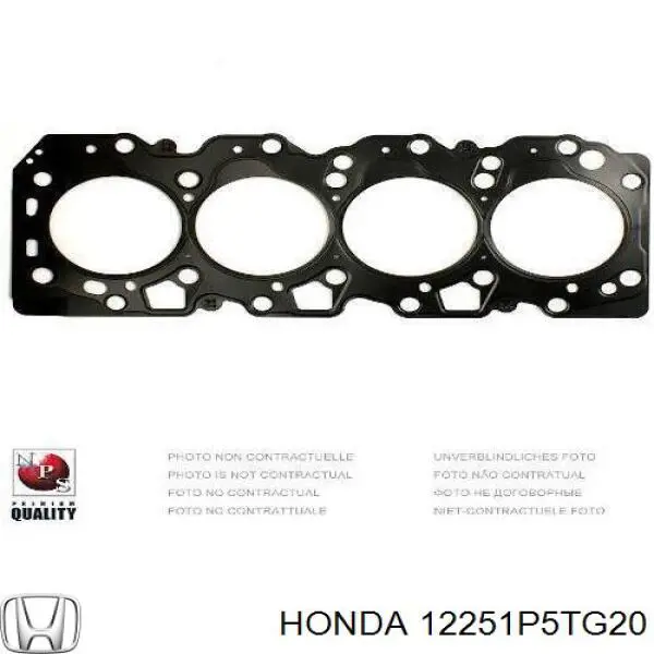 Купить 12251P5TG20 Honda Прокладка ГБЦ