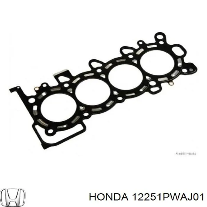 Прокладка головки блока цилиндров (ГБЦ) Honda 12251PWAJ01