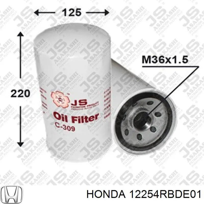 Прокладка ГБЦ Honda 12254RBDE01 цена, от 31.94 USD