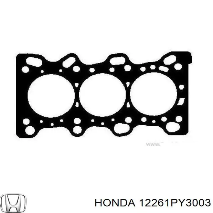 Прокладка головки блока цилиндров (ГБЦ), правая Honda 12261PY3003 цена, от 32.84 USD
