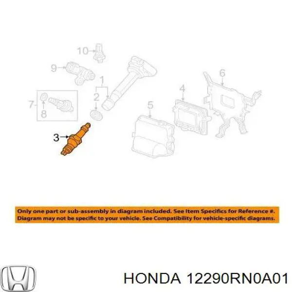 12290RN0A01 Honda Свечи зажигания