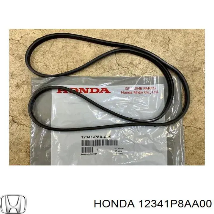 Junta de la tapa de válvulas del motor 12341P8AA00 Honda/Acura