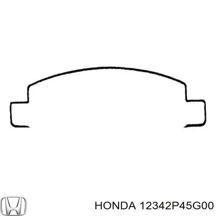 Кольцо уплотнительное свечного колодца Honda 12342P45G00