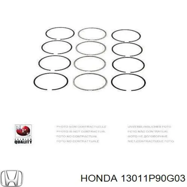 Кольца поршневые Honda Civic VI EJ9, EK3/4 (Хонда Сивик)
