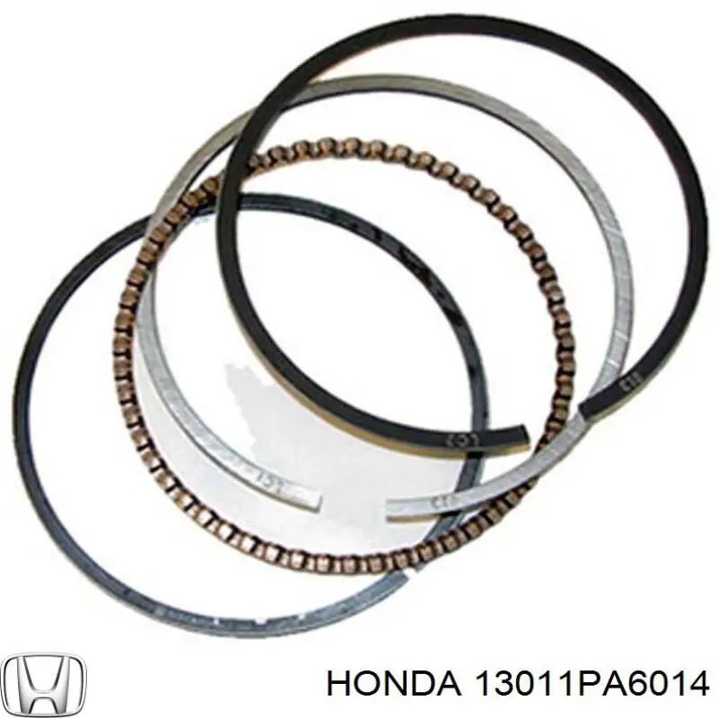 Кольца поршневые комплект на мотор, STD. HONDA 13011PA6014