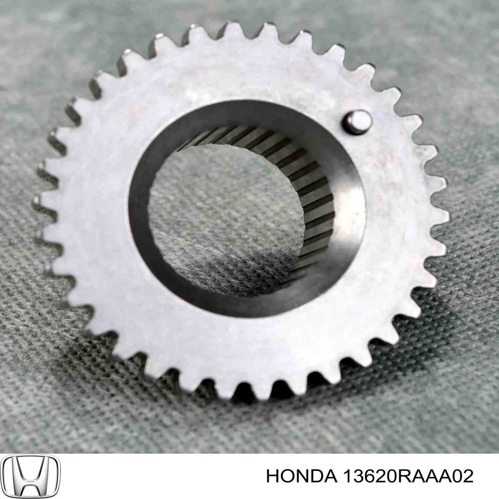 Звездочка-шестерня привода коленвала двигателя на Honda Accord VII 