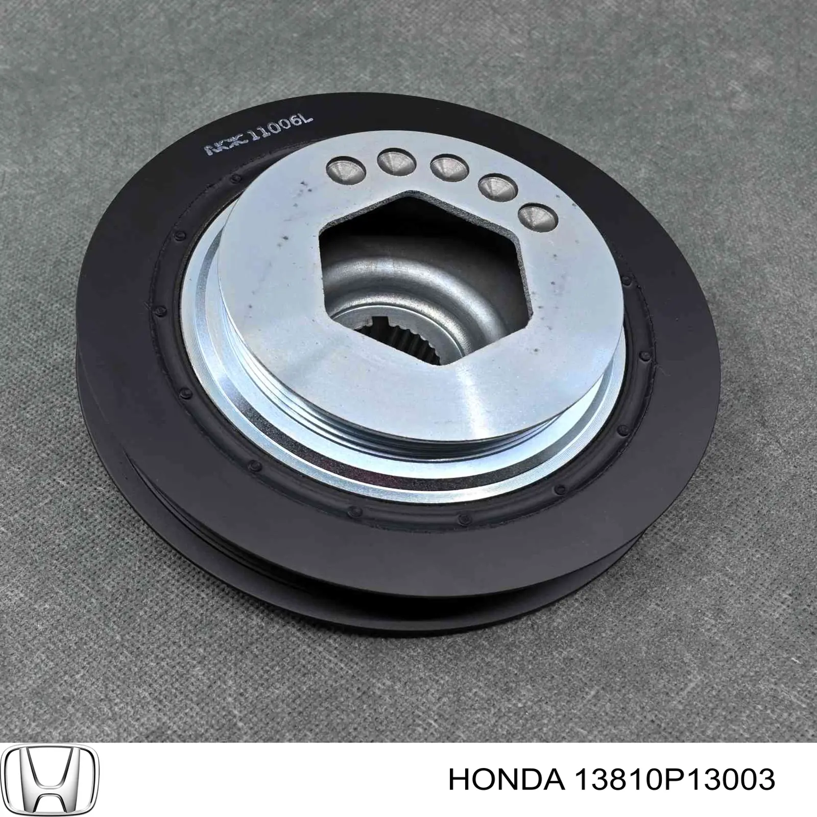 13810P13003 HONDA Polea de cigüeñal original y equivalente
