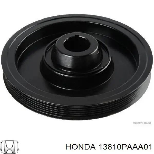 Шкив коленвала (демпфер) Honda 13810PAAA01 цена, от 53.65 USD