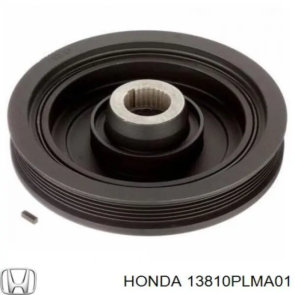 Купить 13810PLMA01 Honda Шкив-демпфер коленвала