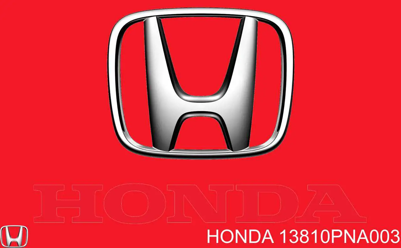 13810PNA003 Honda шкив коленвала