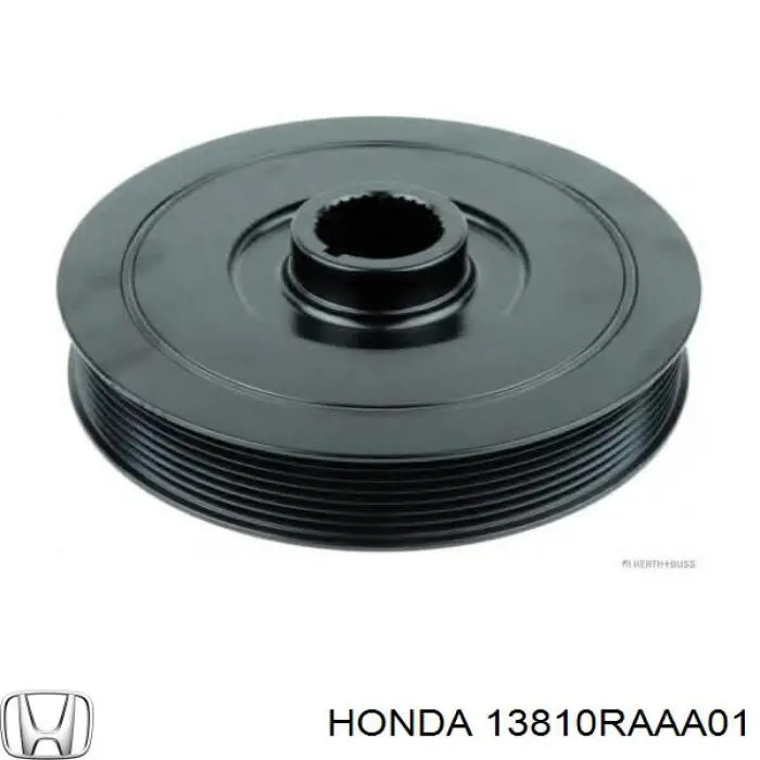 Шкив коленвала (демпфер) Honda 13810RAAA01 цена, от 74.35 USD