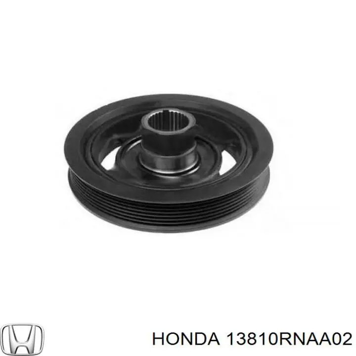 Шкив коленвала (демпфер) Honda 13810RNCZ01 цена, от 15.78 USD
