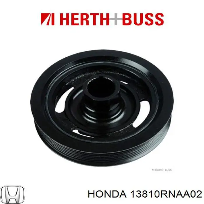 Шкив коленвала (демпфер) Honda 13810RNAA02 цена, от 15.67 USD