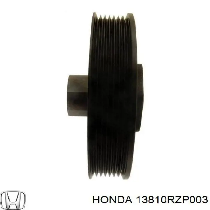 13810RZP003 Honda шкив коленвала