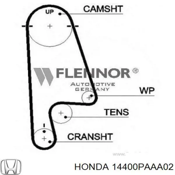 Ремень ГРМ 14400PAAA02 Honda