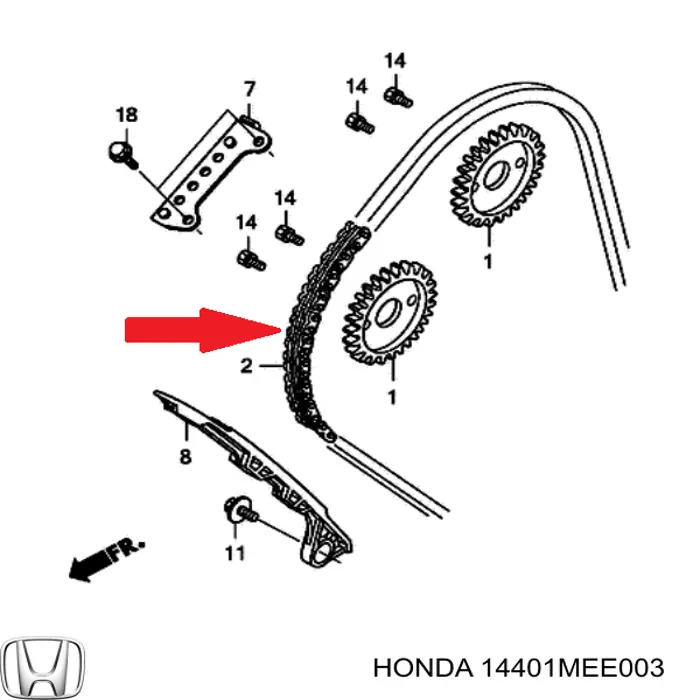  14401MEE003 Honda