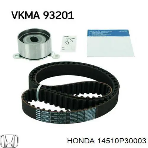 Ролик натяжителя ремня газораспределения Honda 14510P30003 цена, от 12.81 USD