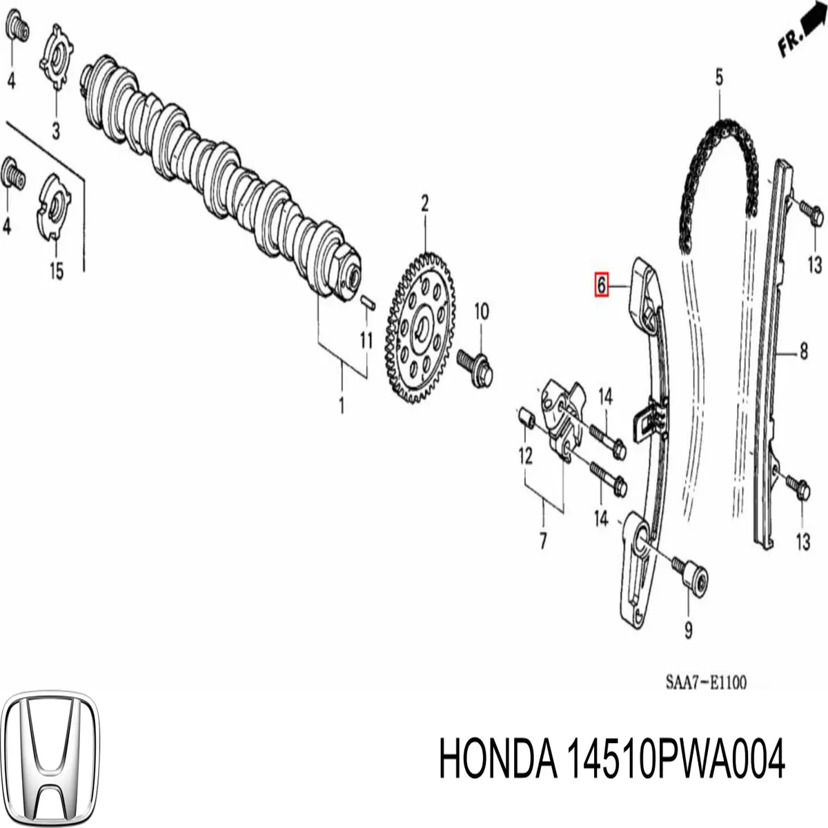 14510PWA004 Honda