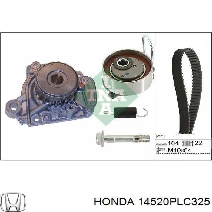 Ролик ГРМ 14520PLC325 Honda
