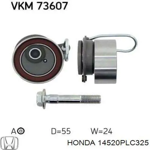 Купить 14520PLC325 Honda Ролик натяжителя газораспределительного ремня