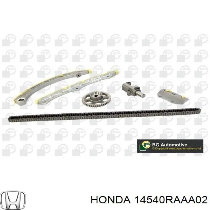 Amortecedor de cadeia do mecanismo de distribuição de gás, superior para Honda Accord (CU)