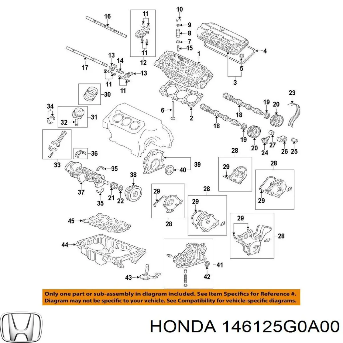 146125G0A00 Honda 