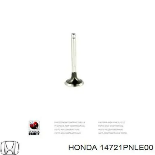Клапан выпускной Honda 14721PNLE00