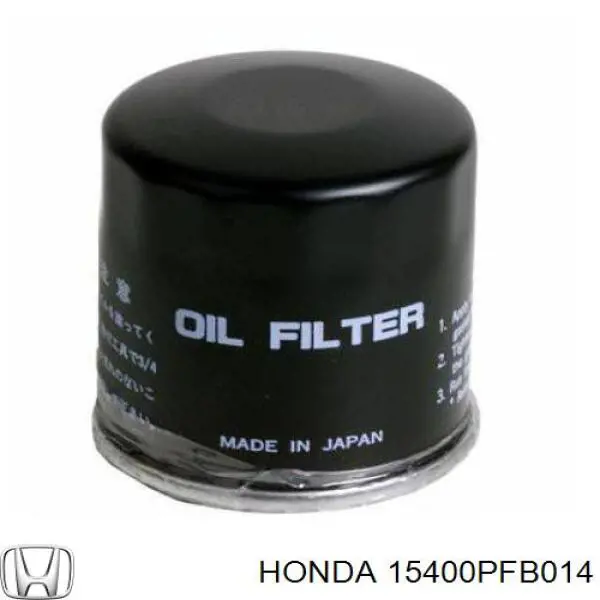 15400PFB014 Honda Filtro de óleo