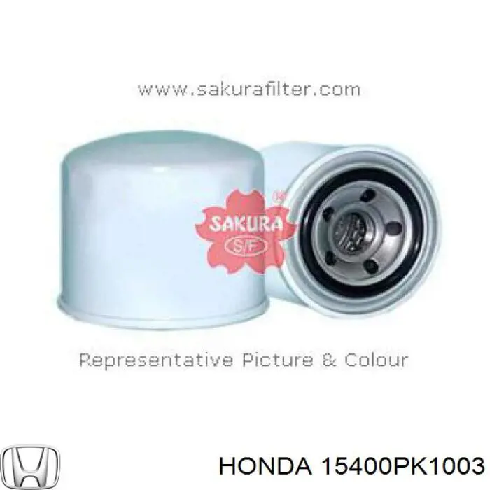 Купить 15400PK1003 Honda Фильтр центробежный очистки масла