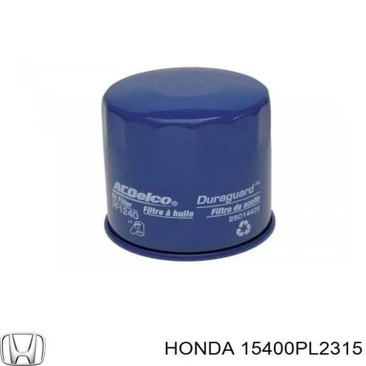 15400PL2315 Honda масляный фильтр