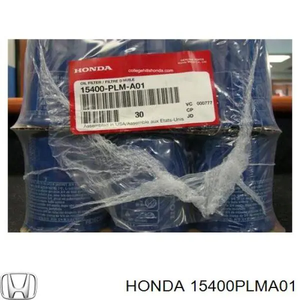 15400PLMA01 Honda Масляный фильтр двигателя