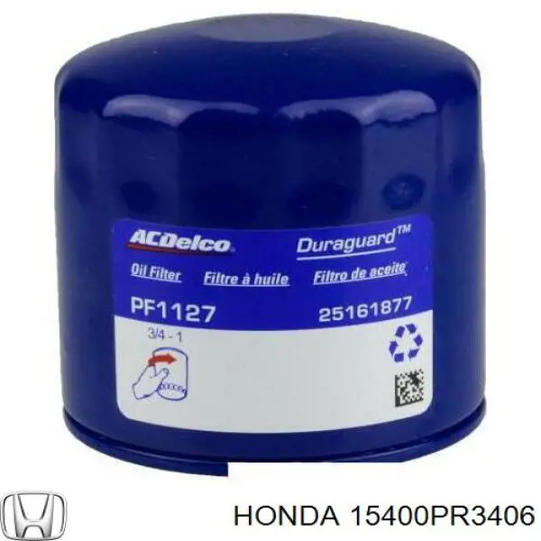 15400PR3406 Honda масляный фильтр