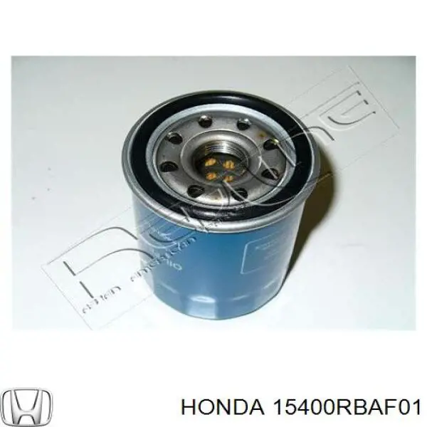 Масляный фильтр 15400RBAF01 Honda