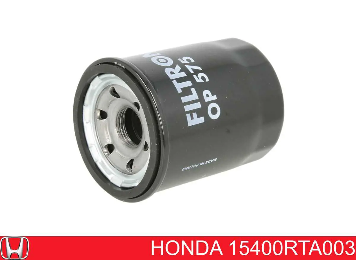 15400RTA003 Honda filtro de óleo