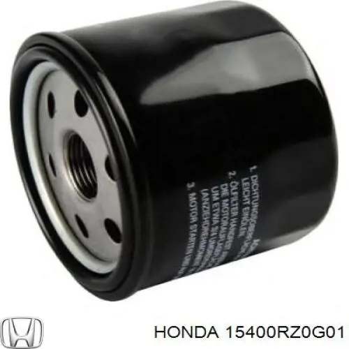 Фильтр масляный Honda 15400RZ0G01