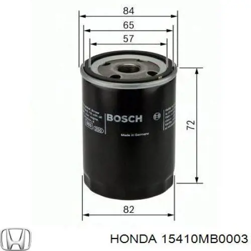 15410MB0003 Honda масляный фильтр