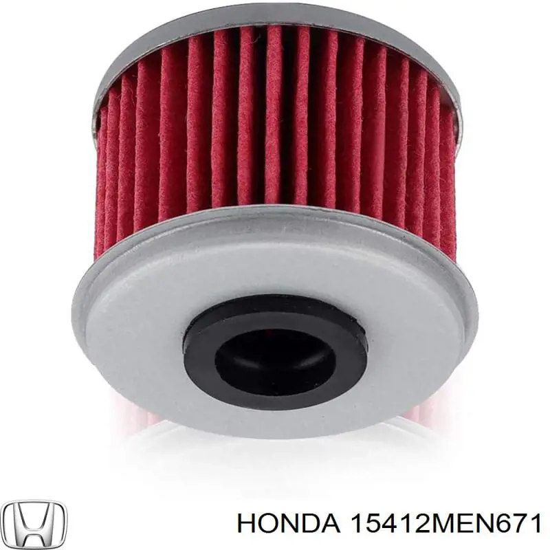 15412MEN671 Honda filtro de óleo