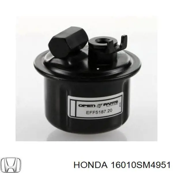 Filtro combustible 16010SM4951 Honda