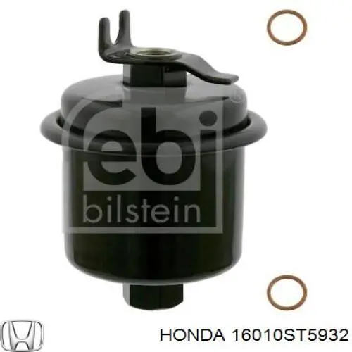 16010ST5932 Honda Фильтр топлива