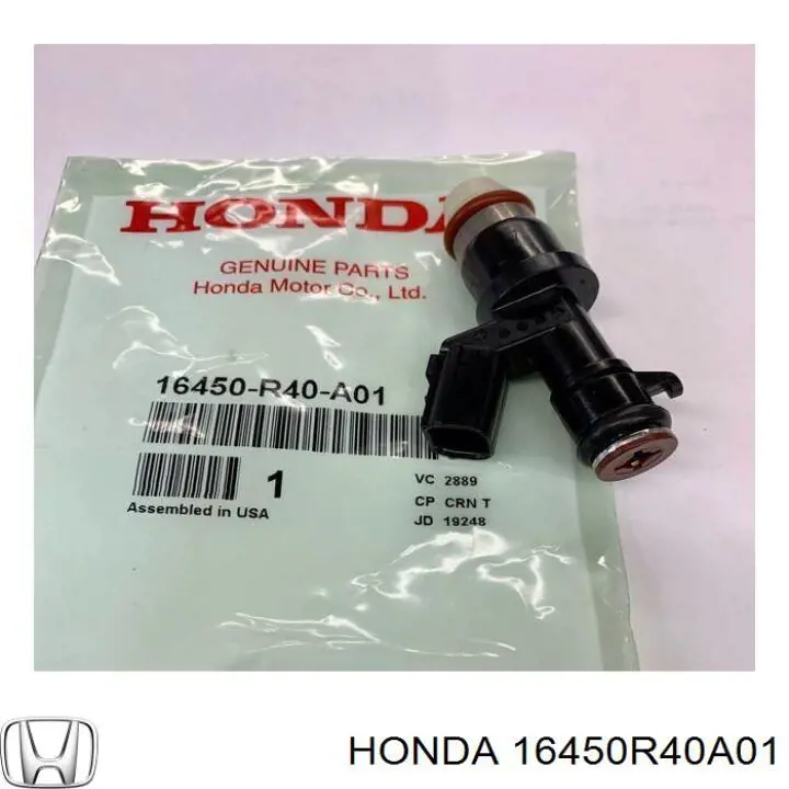 16450R40A01 Honda injetor de injeção de combustível