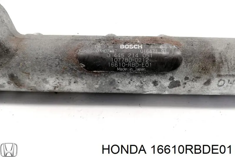 16610RBDE01 Honda 