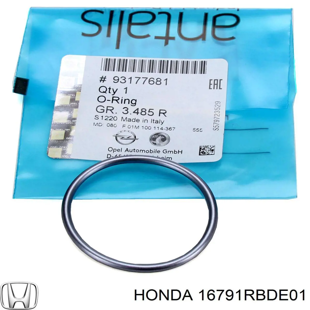  Honda 16791RBDE01 цена, от 6.19 USD