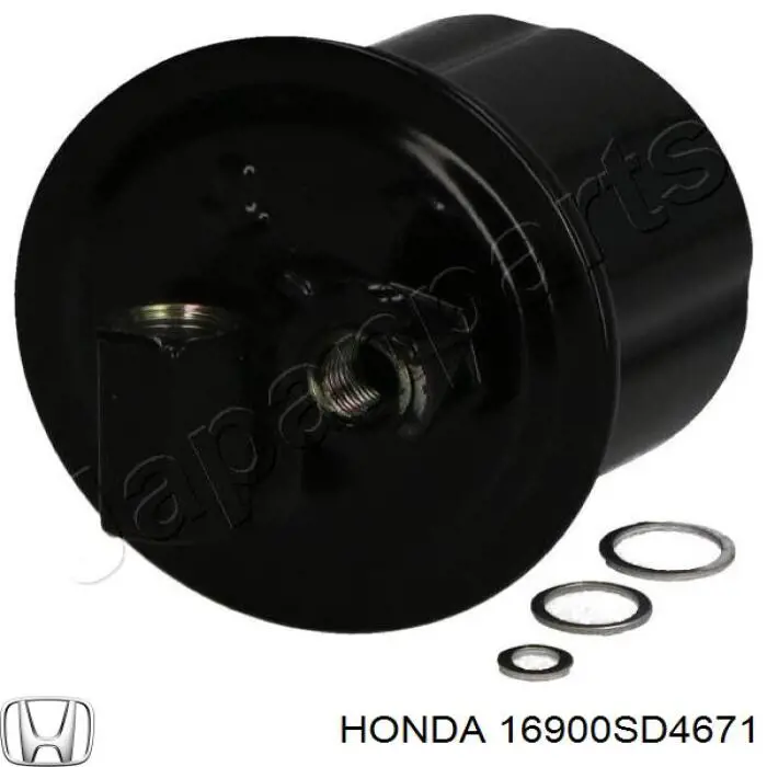 Фильтр топлива на Honda Legend II KA7